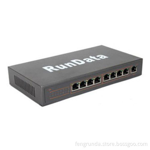 9 Ports PoE Switch, Gigabit Port, 250W
